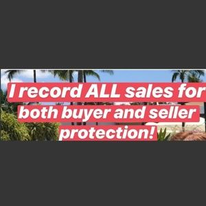 For buyer and seller protection..